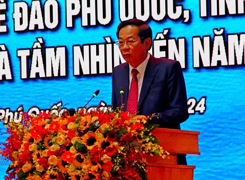 Ông Đỗ Thanh Bình, Bí thư Tỉnh ủy Kiên Giang kiến nghị nhiều nội dung để tiếp tục phát triển Phú Quốc Ông Đỗ Thanh Bình, Bí thư Tỉnh ủy Kiên Giang kiến nghị nhiều nội dung để tiếp tục phát triển Phú Quốc