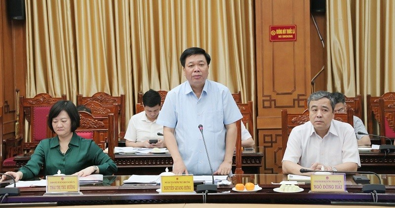 Phó Chủ tịch thường trực UBND tỉnh Thái Bình Nguyễn Quang Hưng khẳng định nhu cầu sử dụng khí thiên nhiên cho hoạt động sản xuất tại tỉnh là rất lớn