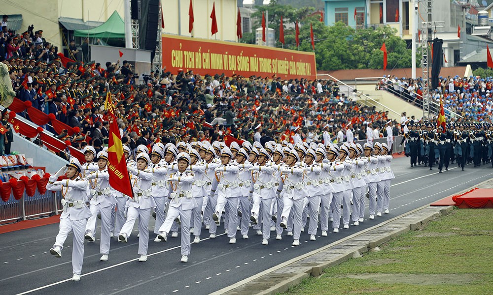 Khối sĩ quan Hải quân.