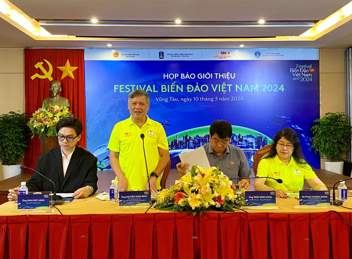 Họp báo giới thiệu Festival Biển đảo Việt Nam - Thành phố Vũng Tàu 2024. Họp báo giới thiệu Festival Biển đảo Việt Nam - Thành phố Vũng Tàu 2024.