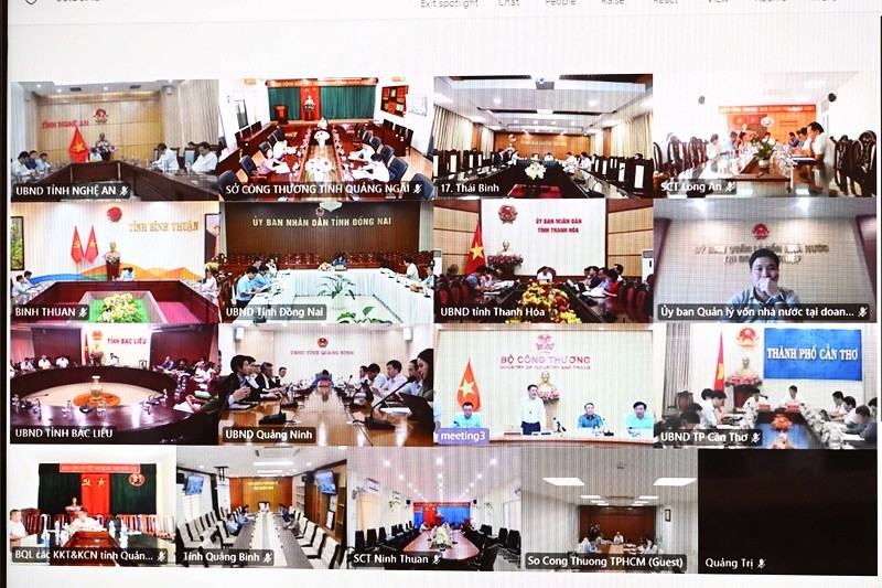 15 địa phương tham gia họp trực tuyến 15 địa phương tham gia họp trực tuyến