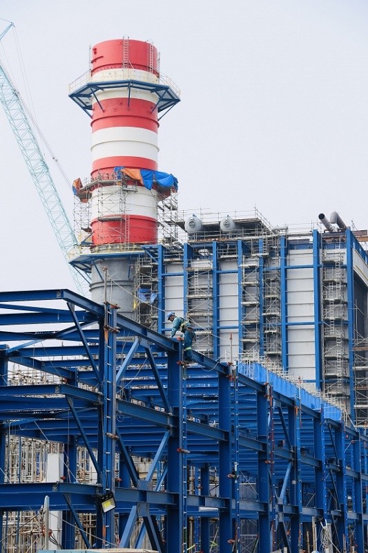 Công trường Dự án điện khí LNG Nhơn Trạch 3&amp;4