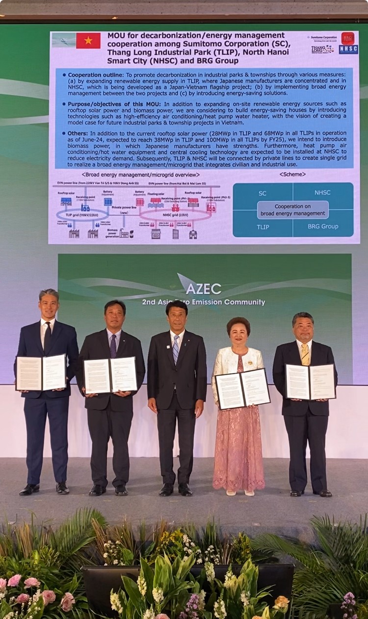 Bà Nguyễn Thị Nga, Chủ tịch Tập đoàn BRG cùng đại diện các bên tham gia lễ trao biên bản ghi nhớ hợp tác, dưới sự chứng kiến của ông Ken Saito, Bộ trưởng Bộ Kinh tế, Thương mại và Công nghiệp Nhật Bản (đứng giữa) Bà Nguyễn Thị Nga, Chủ tịch Tập đoàn BRG cùng đại diện các bên tham gia lễ trao biên bản ghi nhớ hợp tác, dưới sự chứng kiến của ông Ken Saito, Bộ trưởng Bộ Kinh tế, Thương mại và Công nghiệp Nhật Bản (đứng giữa)