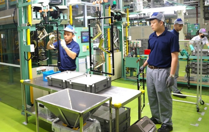 Chỉ số sản xuất công nghiệp IIP của Vĩnh Phúc 6 tháng đầu năm ước tăng 9,89% so với cùng kỳ Chỉ số sản xuất công nghiệp IIP của Vĩnh Phúc 6 tháng đầu năm ước tăng 9,89% so với cùng kỳ