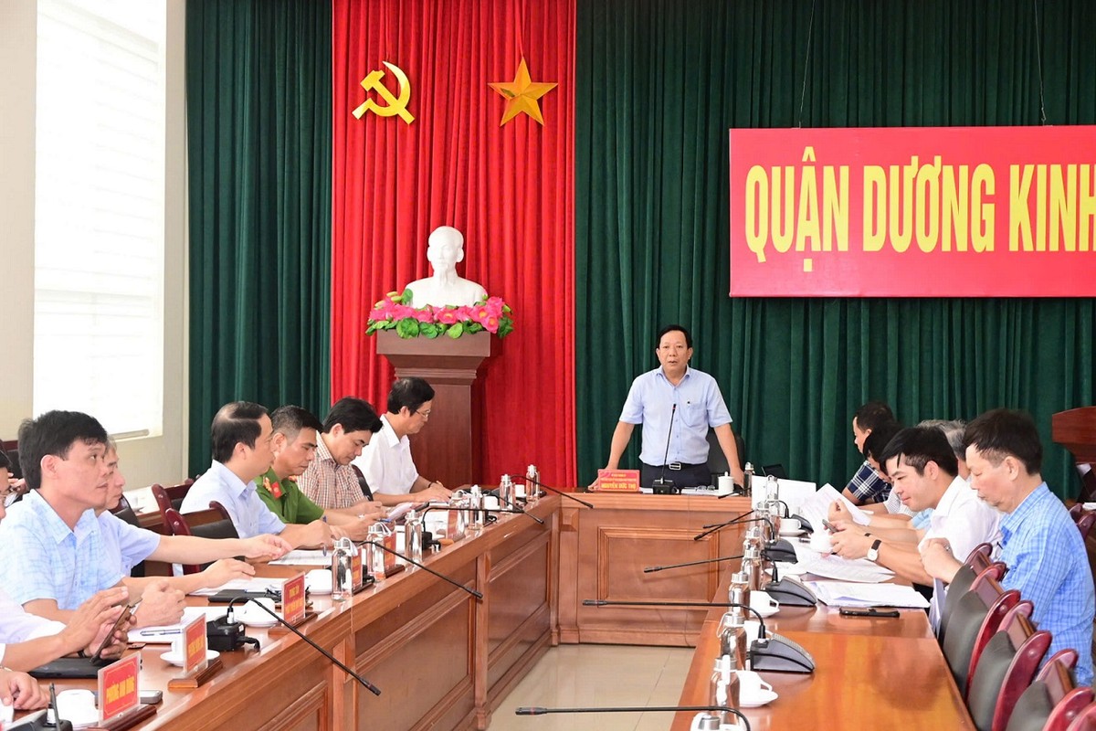 Phó chủ tịch UBND TP. Hải Phòng đề nghị các Sở, ban, ngành, đơn vị và địa phương liên quan cần tập trung cao, phấn đấu khởi công dự án vào tháng 11/2024.