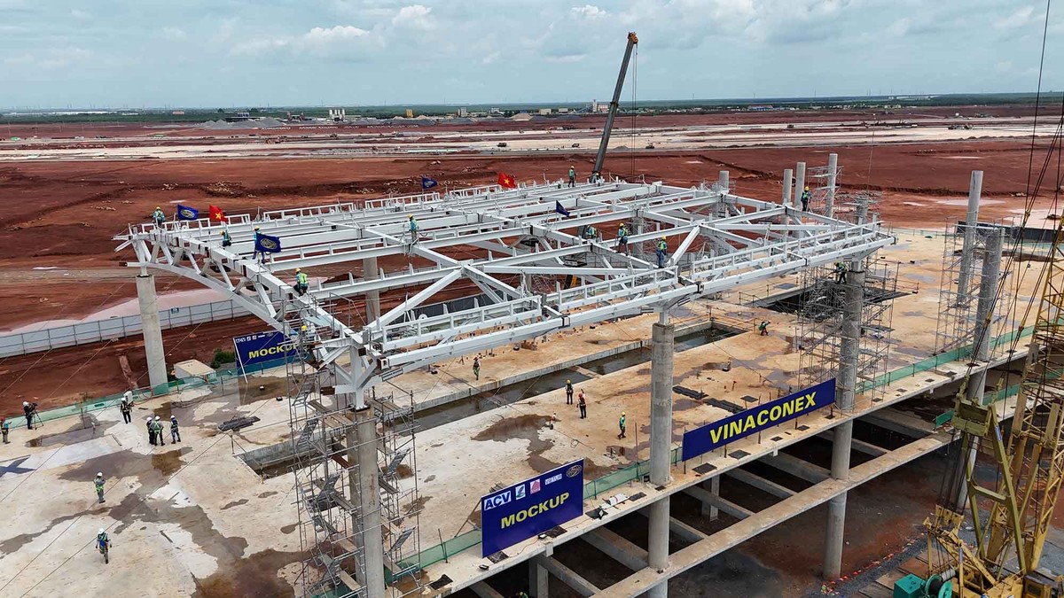 Với tiến độ thi công như hiện nay, Ban Quản lý Dự án Sân bay Long Thành dự kiến hoàn thành dự án trước ngày 31/8/2026. Với tiến độ thi công như hiện nay, Ban Quản lý Dự án Sân bay Long Thành dự kiến hoàn thành dự án trước ngày 31/8/2026.