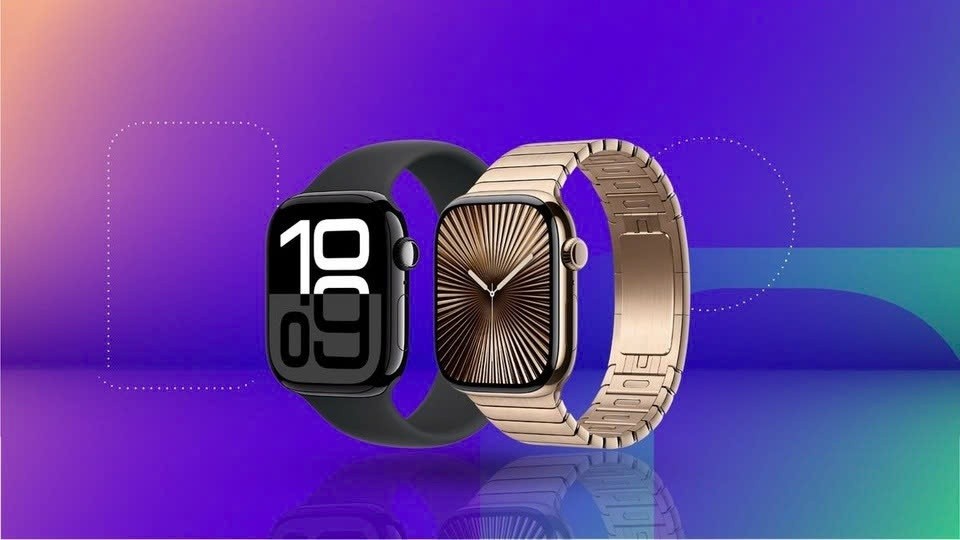 Thời gian 10:09 hiển thị trên Apple Watch. Ảnh: Apple Thời gian 10:09 hiển thị trên Apple Watch. Ảnh: Apple