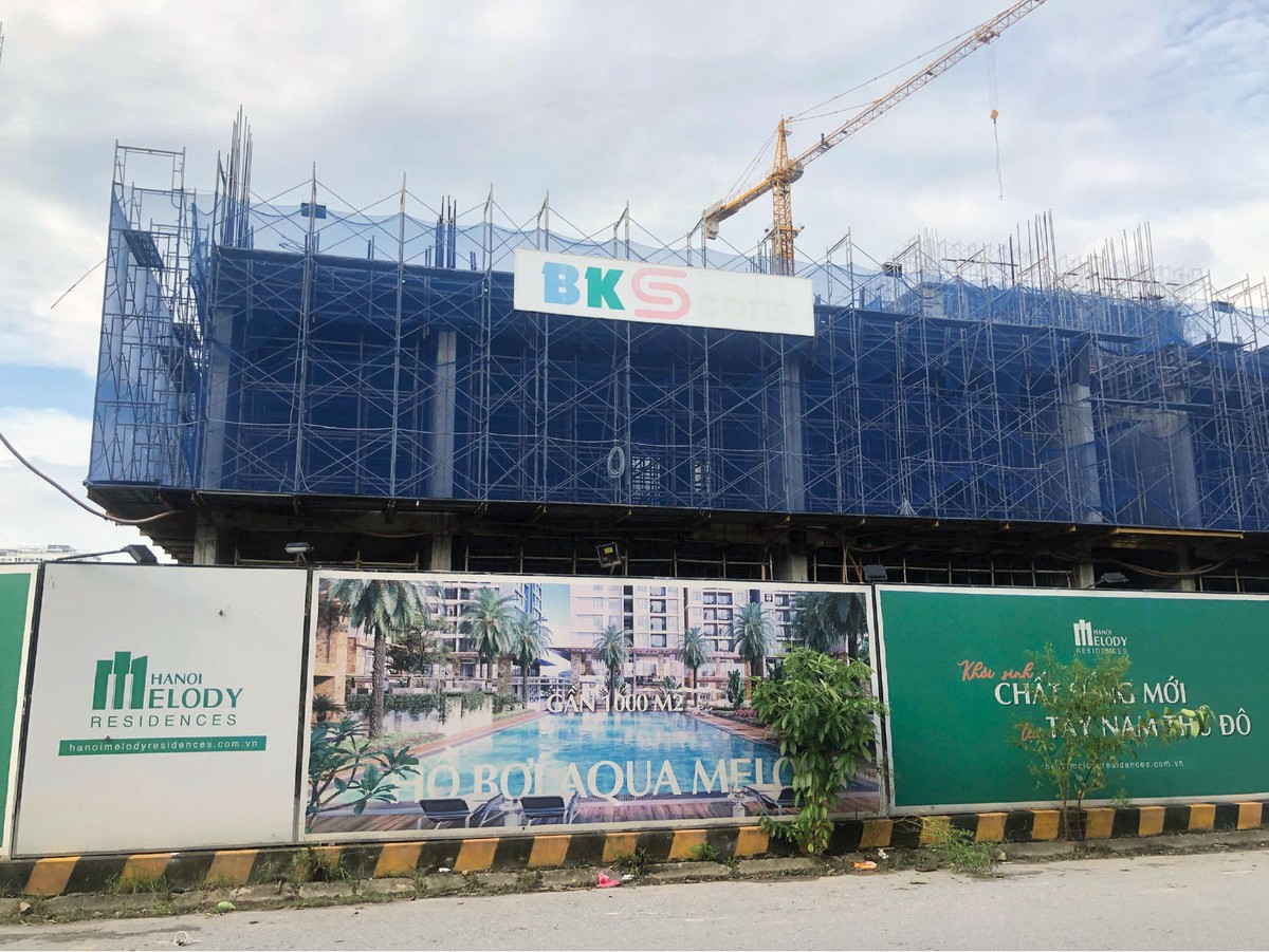 Dự án Melody Linh Đàm (Hà Nội) có dấu hiệu tái khởi động sau gần 2 năm “án binh bất động” Dự án Melody Linh Đàm (Hà Nội) có dấu hiệu tái khởi động sau gần 2 năm “án binh bất động”