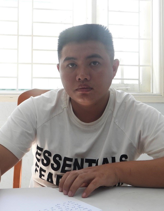 Đối tượng Cao Văn Hiếu.