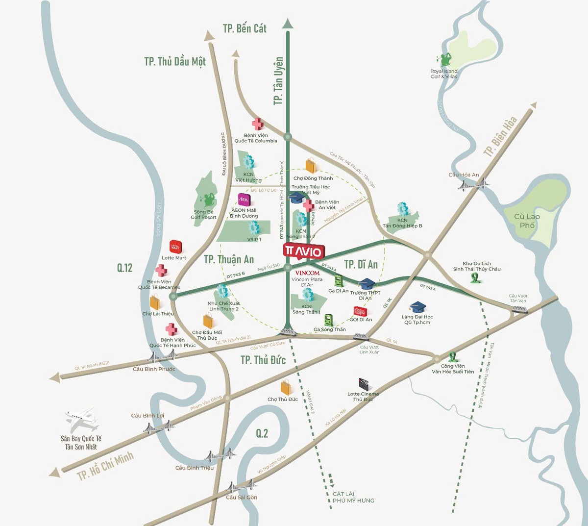 TT AVIO sở hữu vị trí đa kết nối ngay Vincom Plaza Dĩ An, cách TP. Thủ Đức chỉ 5 phút TT AVIO sở hữu vị trí đa kết nối ngay Vincom Plaza Dĩ An, cách TP. Thủ Đức chỉ 5 phút