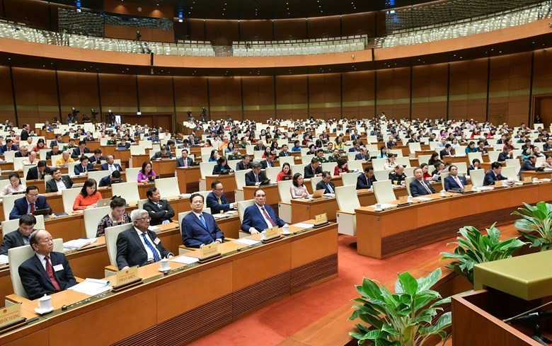 Quốc hội nghe báo cáo kết qủa giám sát giải quyết kiến nghị của cử tri.