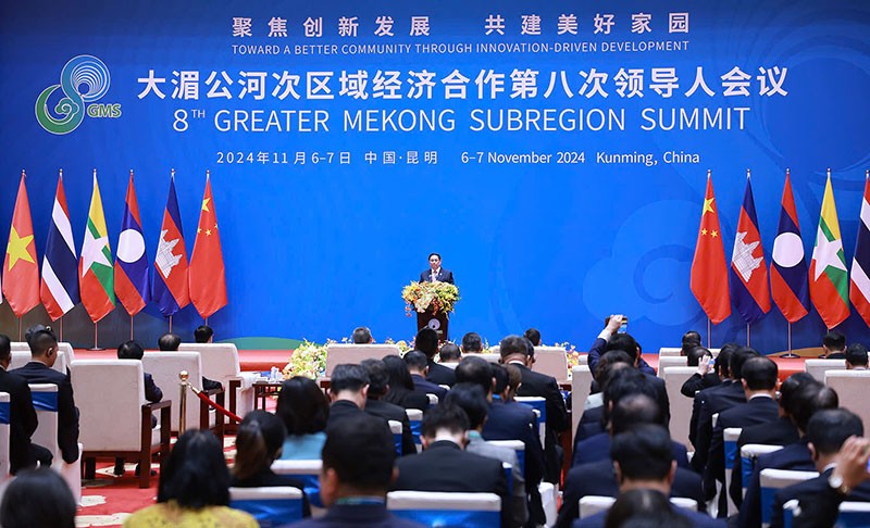 Trong bài phát biểu, Thủ tướng Phạm Minh Chính đã chỉ ra hướng đi phù hợp cho cơ chế trong giai đoạn phát triển mới. Ảnh: Nhật Bắc Trong bài phát biểu, Thủ tướng Phạm Minh Chính đã chỉ ra hướng đi phù hợp cho cơ chế trong giai đoạn phát triển mới. Ảnh: Nhật Bắc