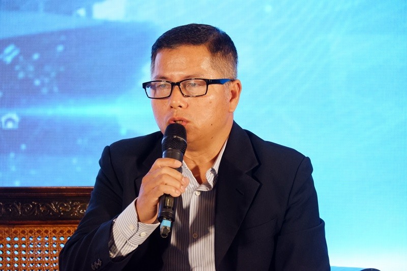 Đại diện Savan Logistics phát biểu tại phiên thảo luận. Đại diện Savan Logistics phát biểu tại phiên thảo luận.