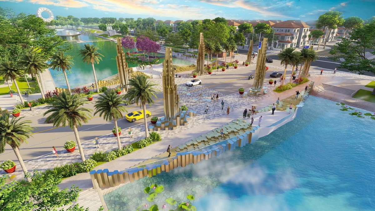 Nhiều công trình biểu tượng và tiện ích trên đại lộ lễ hội sẽ thu hút du khách và người dân Nhiều công trình biểu tượng và tiện ích trên đại lộ lễ hội sẽ thu hút du khách và người dân