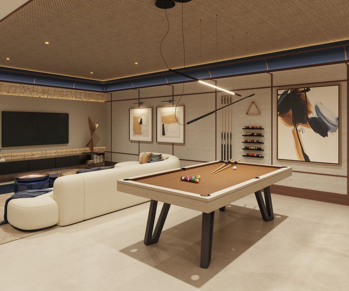 Tầng hầm được thiết kế theo sở thích của gia chủ. Ảnh minh họa Tầng hầm được thiết kế theo sở thích của gia chủ. Ảnh minh họa