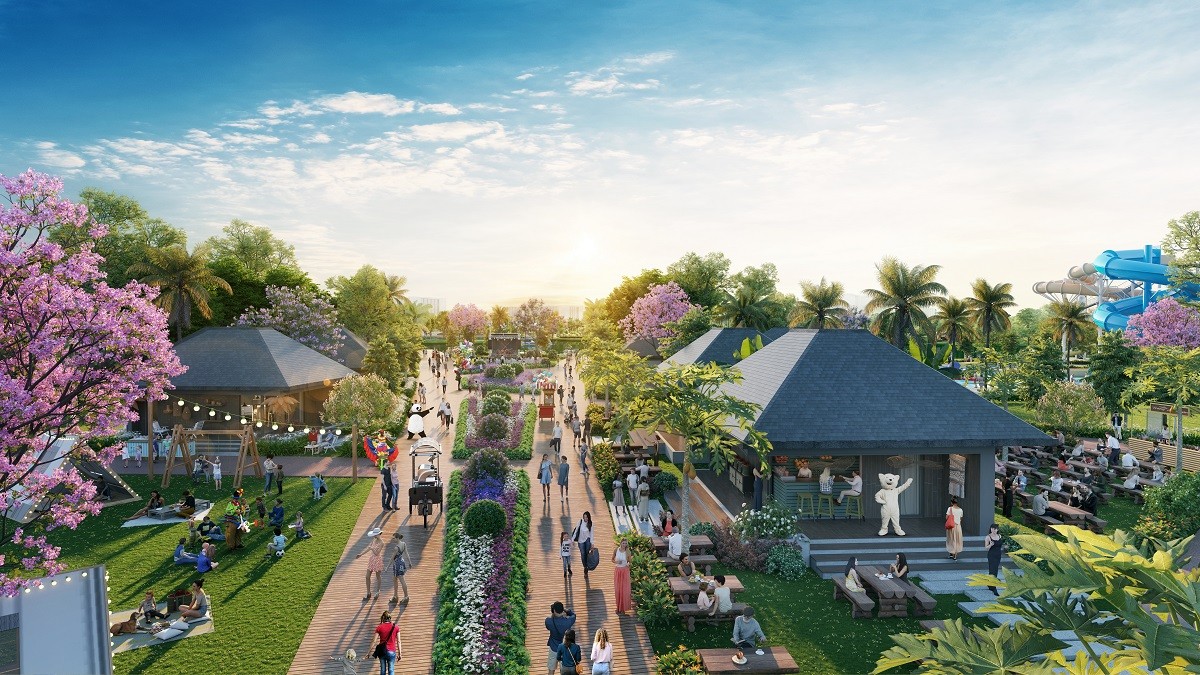 Phối cảnh minh họa Công viên văn hóa tại Sun Urban City. Ảnh Sun Property Phối cảnh minh họa Công viên văn hóa tại Sun Urban City. Ảnh Sun Property