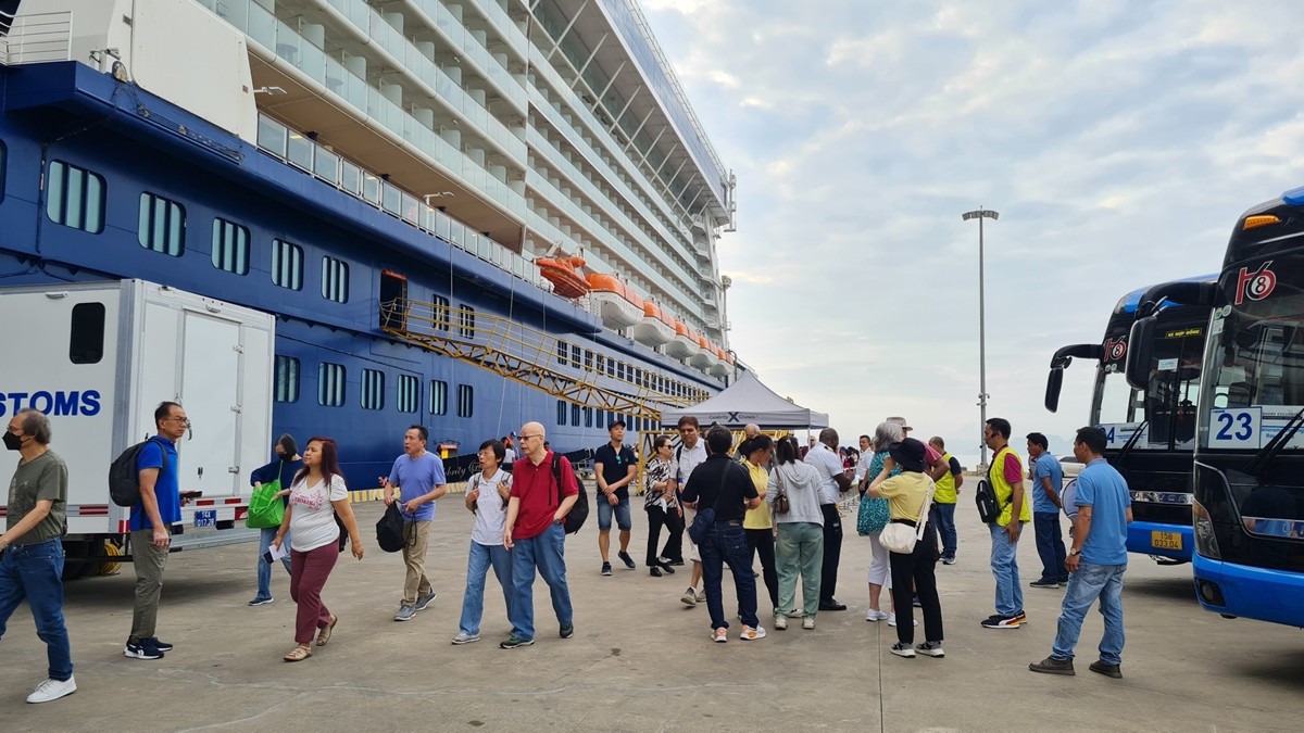 Đây hiện là bến đỗ của nhiều tàu du lịch trọng tải lớn, hạng sang. Ảnh Bình Minh Đây hiện là bến đỗ của nhiều tàu du lịch trọng tải lớn, hạng sang. Ảnh Bình Minh