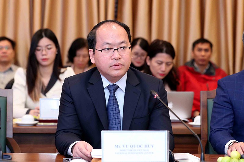 Ông Vũ Quốc Huy, Giám đốc Trung tâm Đổi mới sáng tạo Quốc gia. Ảnh: MPI Ông Vũ Quốc Huy, Giám đốc Trung tâm Đổi mới sáng tạo Quốc gia. Ảnh: MPI