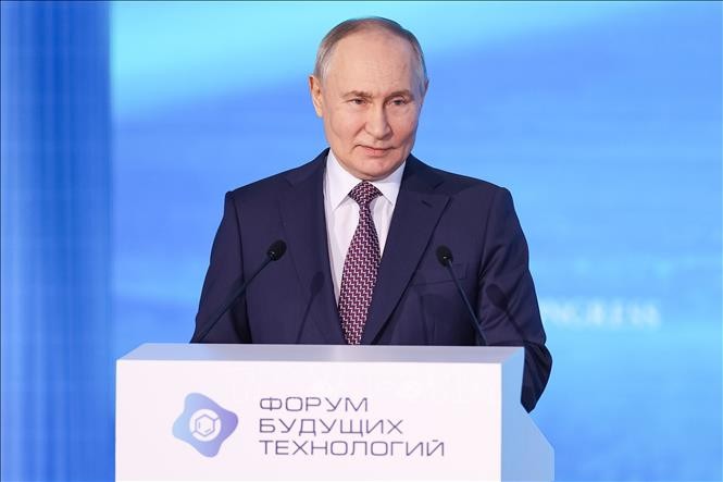Tổng thống Nga Vladimir Putin. Ảnh: TTXVN