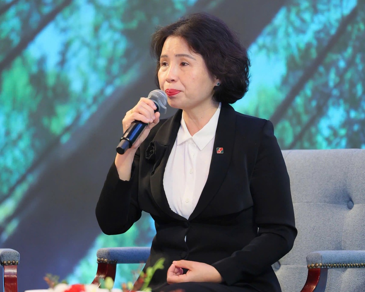 Bà Nguyễn Thị Thu Hà, Giám đốc Trung tâm Đào tạo, Trưởng Bộ phận ESG tại Agribank