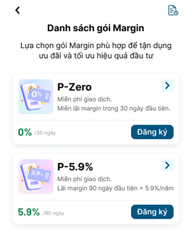 Màn hình đăng ký tại mục “Tiện ích” của AlphaTrading