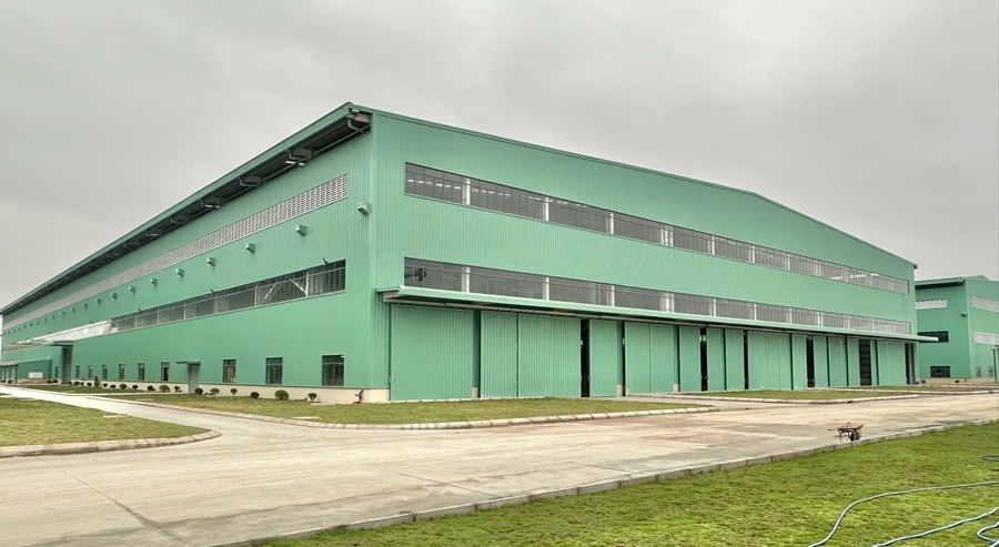 Nhà máy hàn đặc biệt Pourin Việt Nam tại Khu công nghiệp Nam Đình Vũ. Nhà máy hàn đặc biệt Pourin Việt Nam tại Khu công nghiệp Nam Đình Vũ.