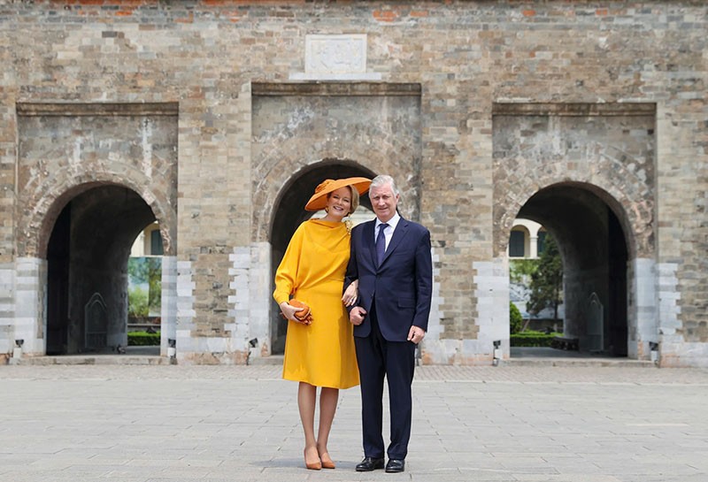 Nhà Vua Vương quốc Bỉ Philippe và Hoàng hậu Mathilde. Nhà Vua Vương quốc Bỉ Philippe và Hoàng hậu Mathilde.