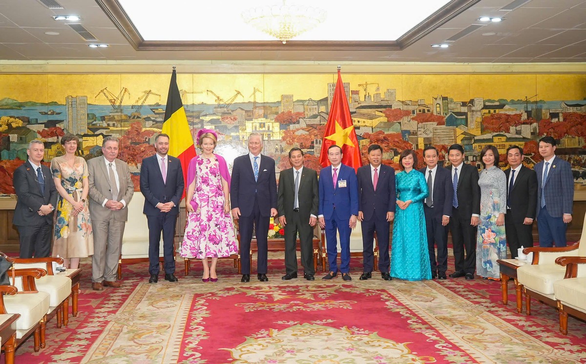 Lãnh đạo thành phố gặp gỡ Nhà vua Vương quốc Bỉ Philippe và Hoàng hậu Mathilde thăm, làm việc tại Hải Phòng Lãnh đạo thành phố gặp gỡ Nhà vua Vương quốc Bỉ Philippe và Hoàng hậu Mathilde thăm, làm việc tại Hải Phòng