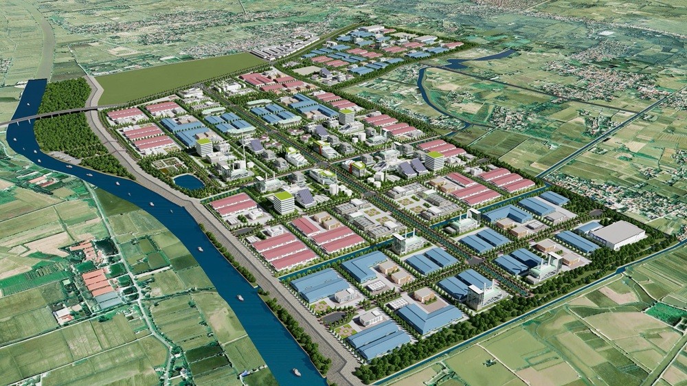 Phối cảnh KCN Tiên Thanh Phối cảnh KCN Tiên Thanh