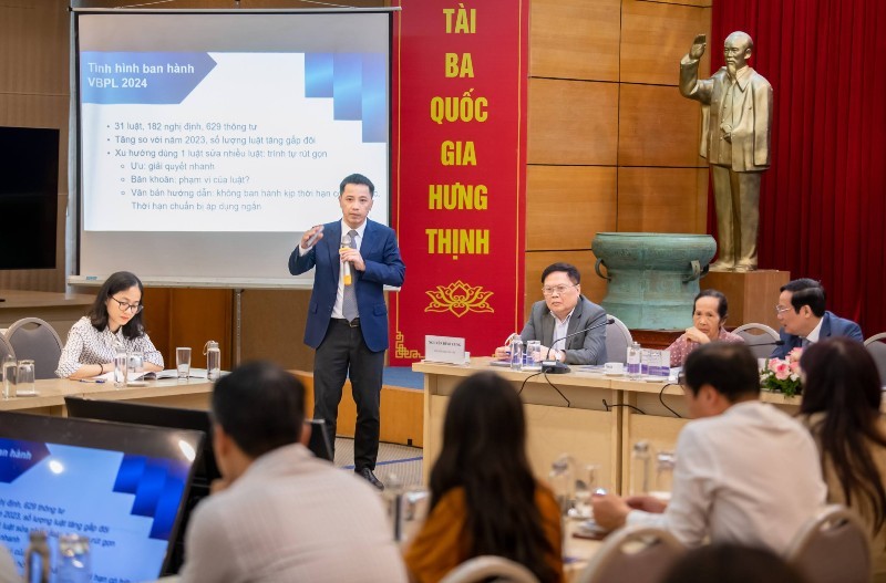 Báo cáo Dòng chảy pháp luật kinh doanh năm 2024 vừa được VCCI công bố sáng 22/4/2025. Báo cáo Dòng chảy pháp luật kinh doanh năm 2024 vừa được VCCI công bố sáng 22/4/2025.