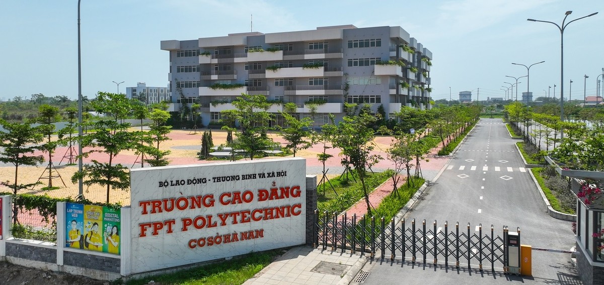 Một cơ sở giáo dục chất lượng cao đang hoạt động tại khu đại học Nam Cao, phía Nam Hà Nội