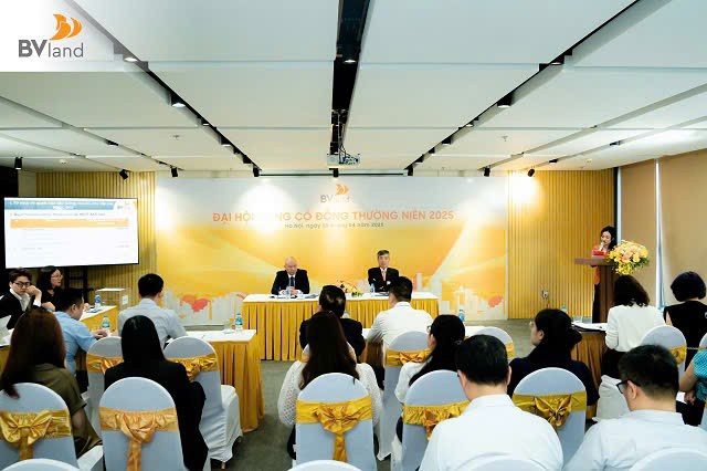 Đại hội đồng cổ đông thường niên BV Land năm 2025 đã đặt mục tiêu lợi nhuận trước thuế 522 tỷ