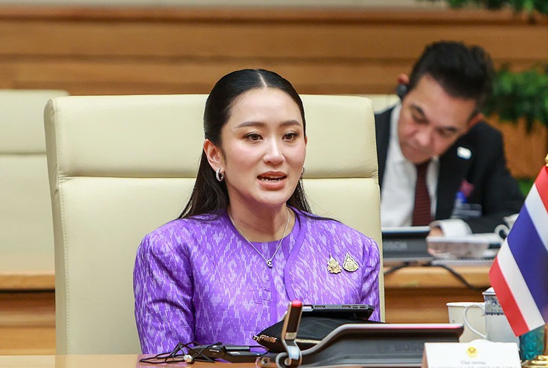 Thủ tướng Vương quốc Thái Lan Paetongtarn Shinawatra. Thủ tướng Vương quốc Thái Lan Paetongtarn Shinawatra.
