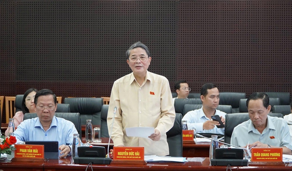 Phó chủ tịch Quốc hội Nguyễn Đức Hải làm việc với thành phố Đà Nẵng.
