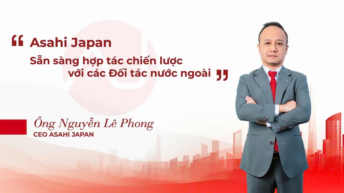 “Asahi Japan sẵn sàng hợp tác chiến lược với các đối tác nước ngoài” – CEO Asahi Japan chia sẻ “Asahi Japan sẵn sàng hợp tác chiến lược với các đối tác nước ngoài” – CEO Asahi Japan chia sẻ