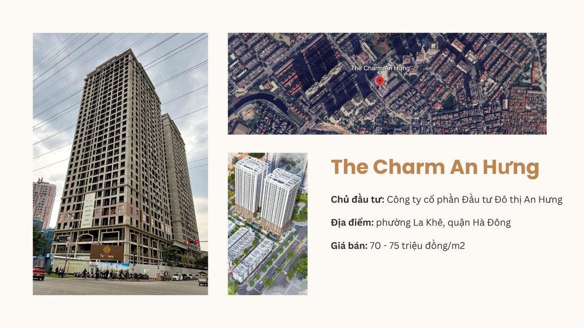 The Charm An Hưng cũng từng có thời gian dài &quot;đắp chiếu&quot; trước khi được mở bán.