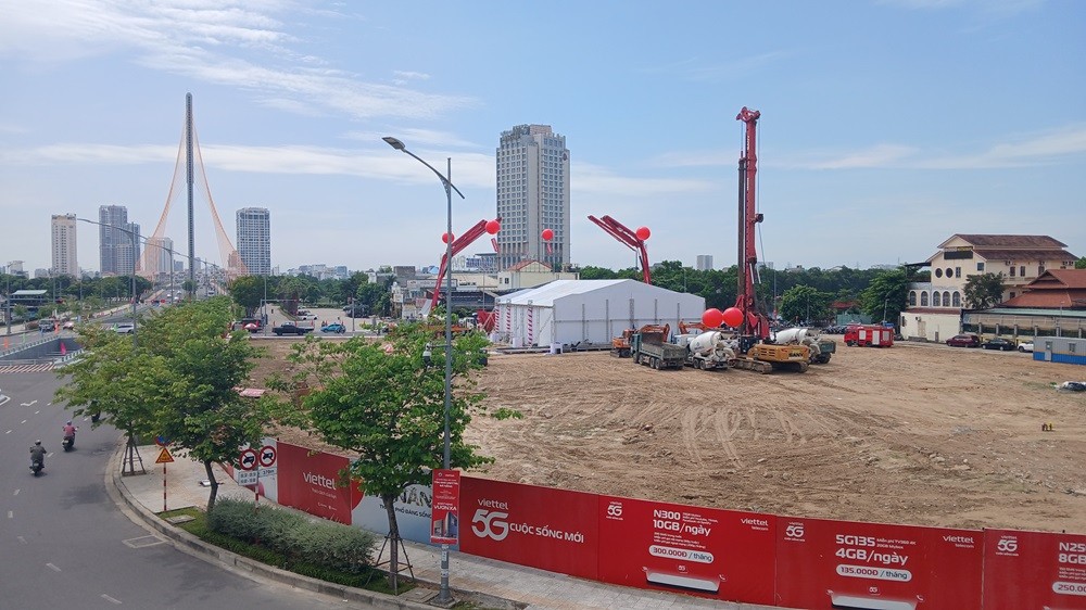 Tập đoàn Viettel đã khởi công xây dựng tòa nhà phần mềm công nghệ cao Viettel tại Đà Nẵng.