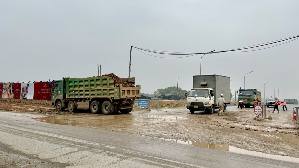 Dự án Vinhomes Wonder City Đan Phượng đang trong quá trình xây dựng. Ảnh: Thanh Vũ