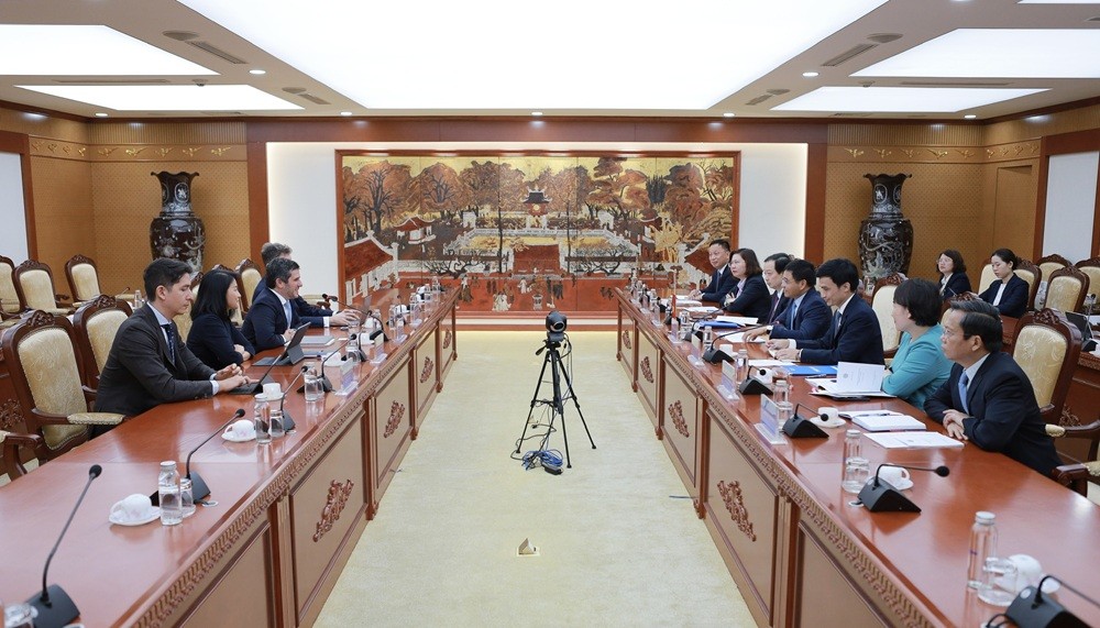 Đại diện FTSE Russell đánh giá cao cải cách thị trường vốn của Việt Nam. Ảnh: Mạnh Tuấn.