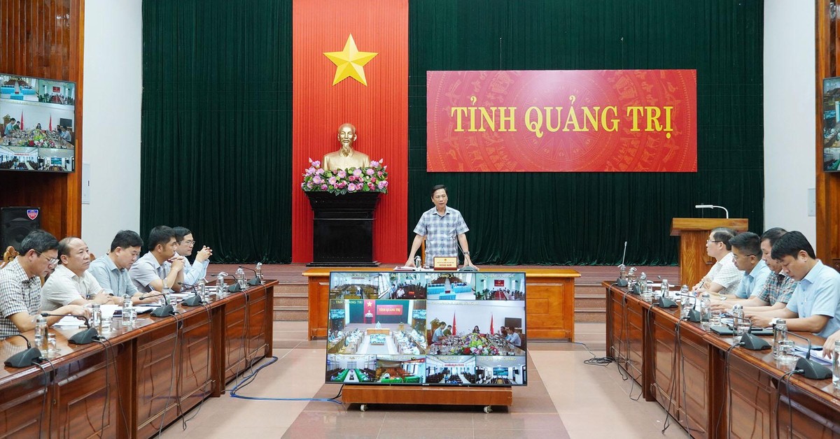 Phó chủ tịch Thường trực UBND tỉnh Quảng Trị Hoàng Nam phát biểu chỉ đạo tại buổi làm việc Phó chủ tịch Thường trực UBND tỉnh Quảng Trị Hoàng Nam phát biểu chỉ đạo tại buổi làm việc
