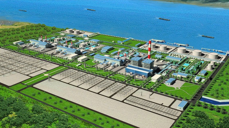 Phối cảnh Trung tâm nhiệt điện Ô Môn. Phối cảnh Trung tâm nhiệt điện Ô Môn.