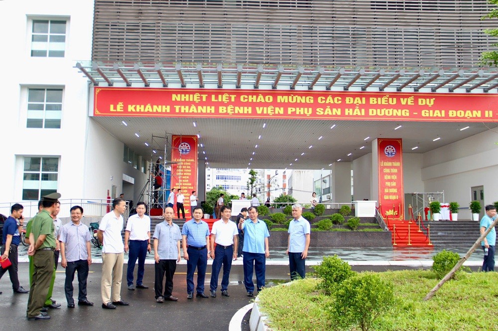 Khánh thành Dự án đầu tư xây dựng Bệnh viện Phụ sản Hải Dương giai đoạn 2. Ảnh: Nguyễn Hạnh Khánh thành Dự án đầu tư xây dựng Bệnh viện Phụ sản Hải Dương giai đoạn 2. Ảnh: Nguyễn Hạnh