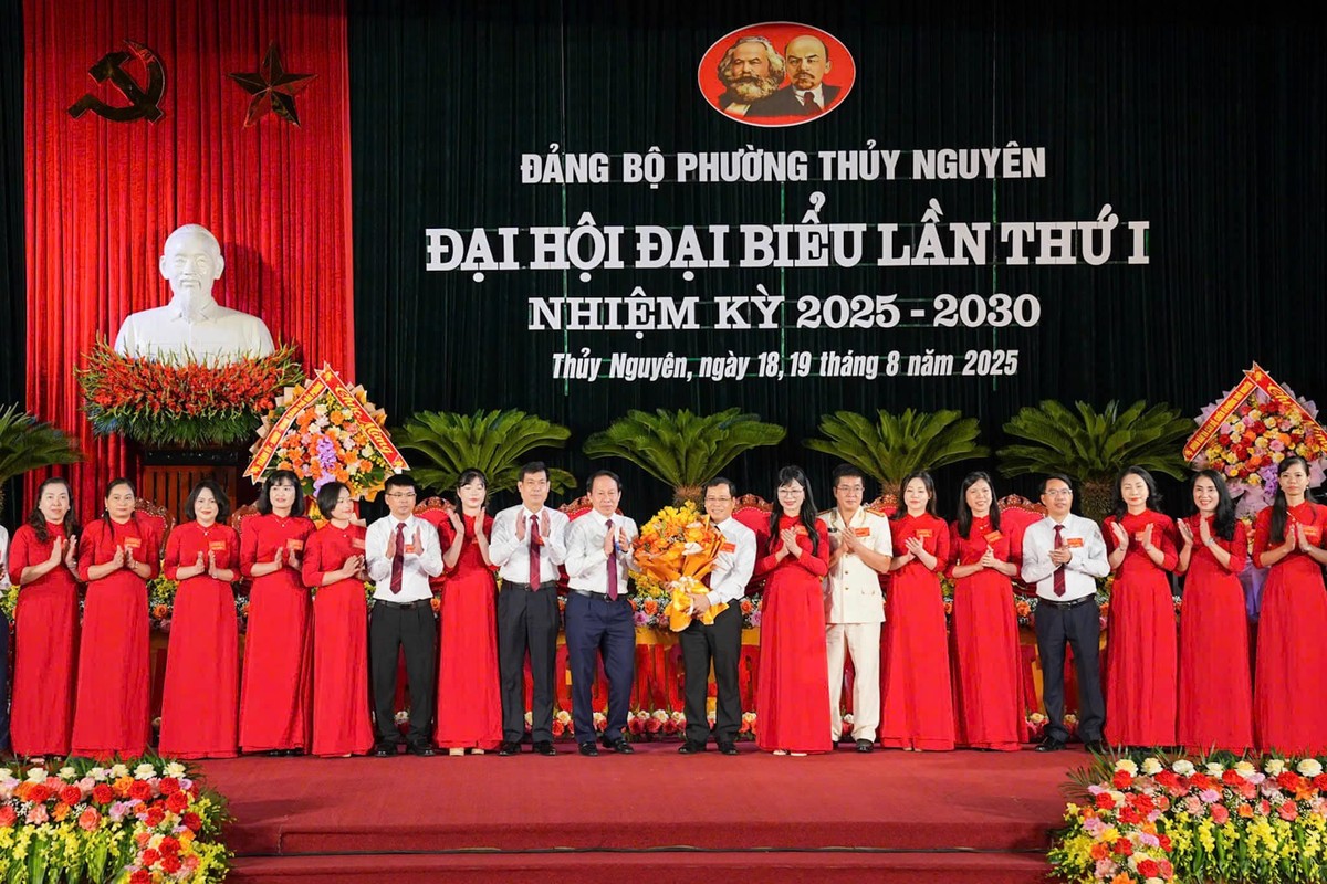 Đại hội Đảng bộ phường Thủy Nguyên lần thứ I, nhiệm kỳ 2025 - 2030. Đại hội Đảng bộ phường Thủy Nguyên lần thứ I, nhiệm kỳ 2025 - 2030.