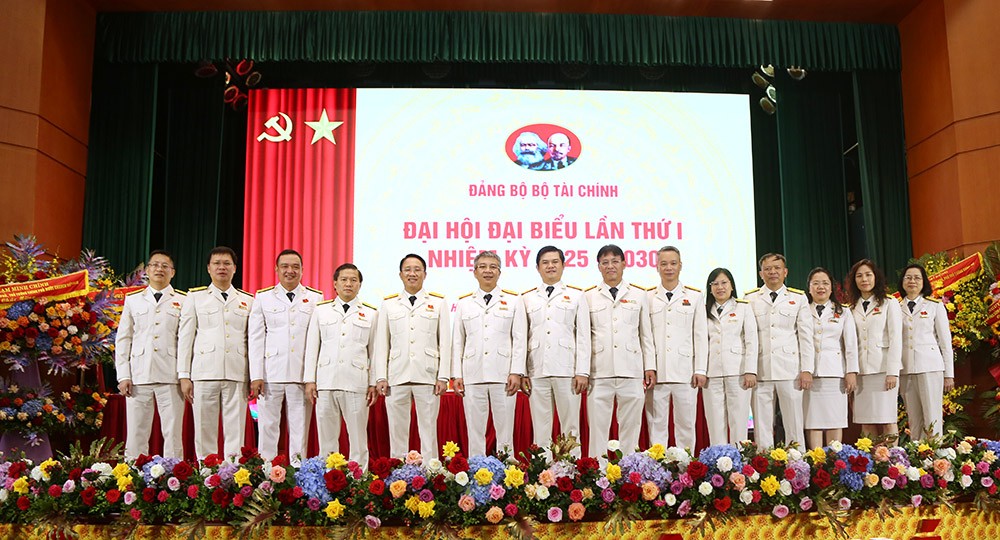 Các đại biểu của Đảng bộ Cục Thuế tham dự Đại hội. Ảnh: Đức Minh.