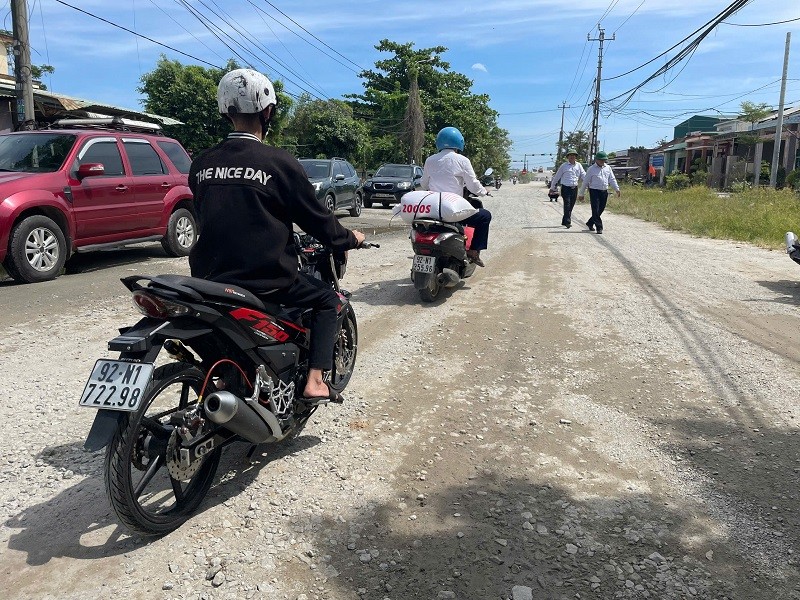 Quyết tâm hoàn thành dự án đường Quang Trung trước Tết Nguyên đán, đảm bảo cuộc sống người dân vùng dự án.