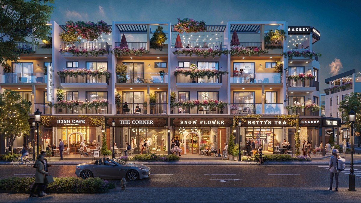 Tuyến phố thương mại đa công năng River Park thu hút sự quan tâm của nhà đầu tư khi công bố mức giá chỉ từ 4,99 tỷ đồng/căn