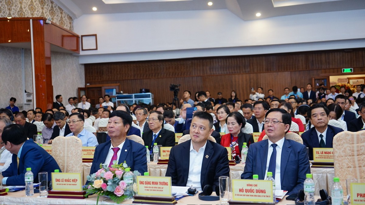 Hội nghị Xúc tiến đầu tư tỉnh Gia Lai năm 2025 thu hút nhiều doanh nghiệp lớn trong và ngoài tỉnh.