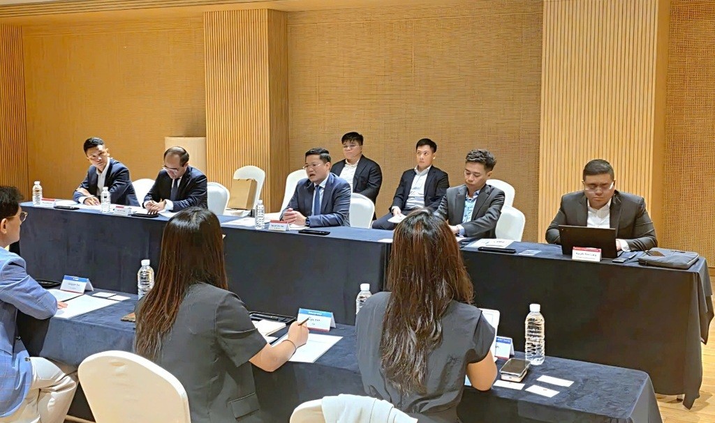 Đoàn công tác của Bộ Tài chính làm việc với Viện Phát triển Khởi nghiệp và Doanh nhân Hàn Quốc. Đoàn công tác của Bộ Tài chính làm việc với Viện Phát triển Khởi nghiệp và Doanh nhân Hàn Quốc.