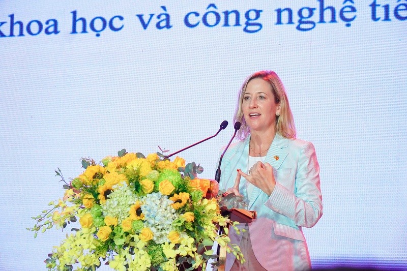 Bà Melissa A. Brown, Tổng lãnh sự Hoa Kỳ tại TP.HCM. Bà Melissa A. Brown, Tổng lãnh sự Hoa Kỳ tại TP.HCM.