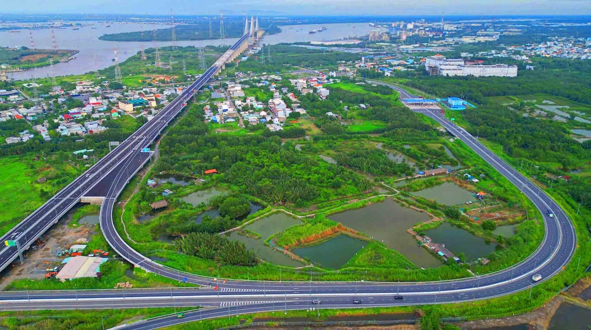 Hệ thống giao thông đã sẵn sàng kết nối, tuyến giao thông này sẽ trở thành trục giao thông liên vùng quan trọng kết nối miền Tây với Đông Nam Bộ.